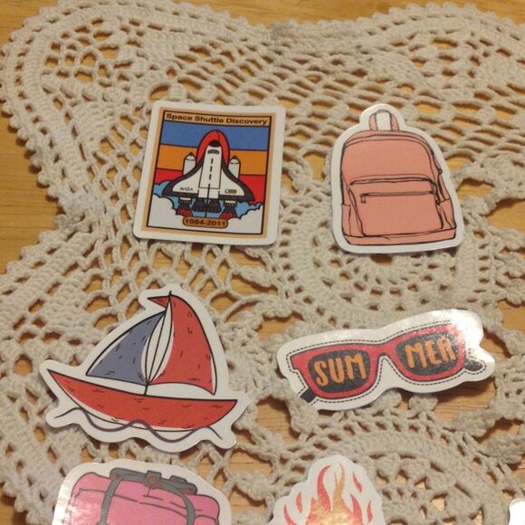 Travel Theme Cellphone Stickers Bundle - Picture 3 of 8